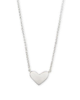 Ari Heart Pendant Necklace in Sterling Silver