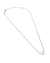 Ari Heart Pendant Necklace in Sterling Silver