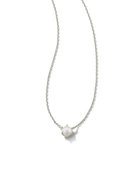 Ashton Silver Pendant Necklace in Freshwater Cultured Pearl