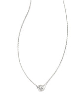 0.25 ct Audrey 14k White Gold Pendant Necklace in White Diamond