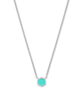 Davie Sterling Silver Pendant Necklace in Chrysoprase