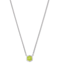 Davie Sterling Silver Pendant Necklace in Peridot