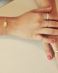 Elaina Delicate Chain Bracelet in 18k Gold Vermeil