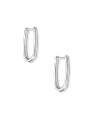 Ellen Huggie Earrings in Sterling Silver