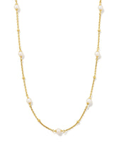 Emmaline 18k Gold Vermeil Strand Necklace in Freshwater Cultured Pearl