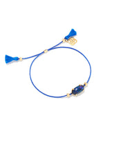 Everlyne Navy Cord Friendship Bracelet in Navy Abalone