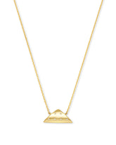 Folds Of Honor 14k Gold Pendant Necklace in White Diamond
