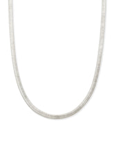 Kassie Chain Necklace in Silver