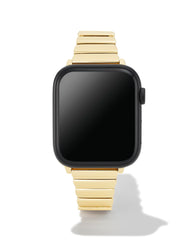 Leanor Narrow Watch Band in Gold Tone Stainless Steel