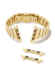 Leanor Narrow Watch Band in Gold Tone Stainless Steel