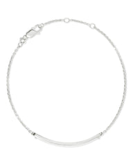 Mattie Bar Delicate Bracelet in Sterling Silver