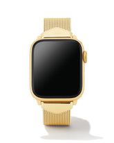 Mia Mesh Watch Band in Gold Tone Stainless Steel