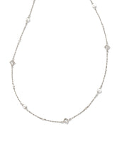 Michelle 14k White Gold Strand Necklace in Freshwater Cultured Pearl