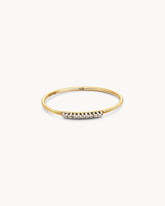 Mila 14K Yellow Gold Ring in White Diamond