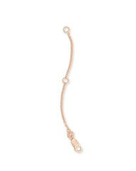 Necklace Extender 2" in 18k Rose Gold Vermeil