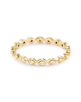 0.15 ct Nicolette 14k Yellow Gold Band Ring in White Diamond