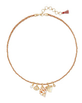 Oleana Gold Charm Necklace