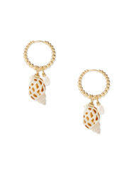 Oleana Gold Huggie Earrings