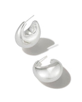 Raylyn Hoop Earrings in Sterling Silver