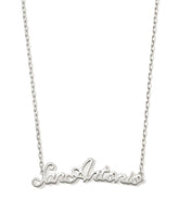 San Antonio Pendant Necklace in Sterling Silver