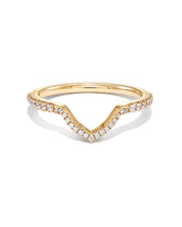Signature Band Ring in 14k Yellow Gold