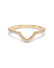 Signature Band Ring in 14k Yellow Gold