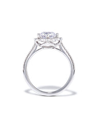 0.5 ct Signature Engagement Ring in 14k White Gold