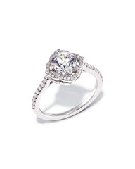0.5 ct Signature Engagement Ring in 14k White Gold