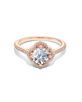 1 ct Signature Engagement Ring in 14k Rose Gold