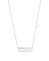 Texas Pendant Necklace in Sterling Silver