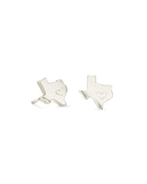 Texas Stud Earrings in Sterling Silver