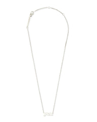 Y'all Pendant Necklace in Sterling Silver