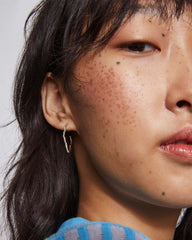 0.24 ct Abbie 14k Yellow Gold Pave Hoop Earrings