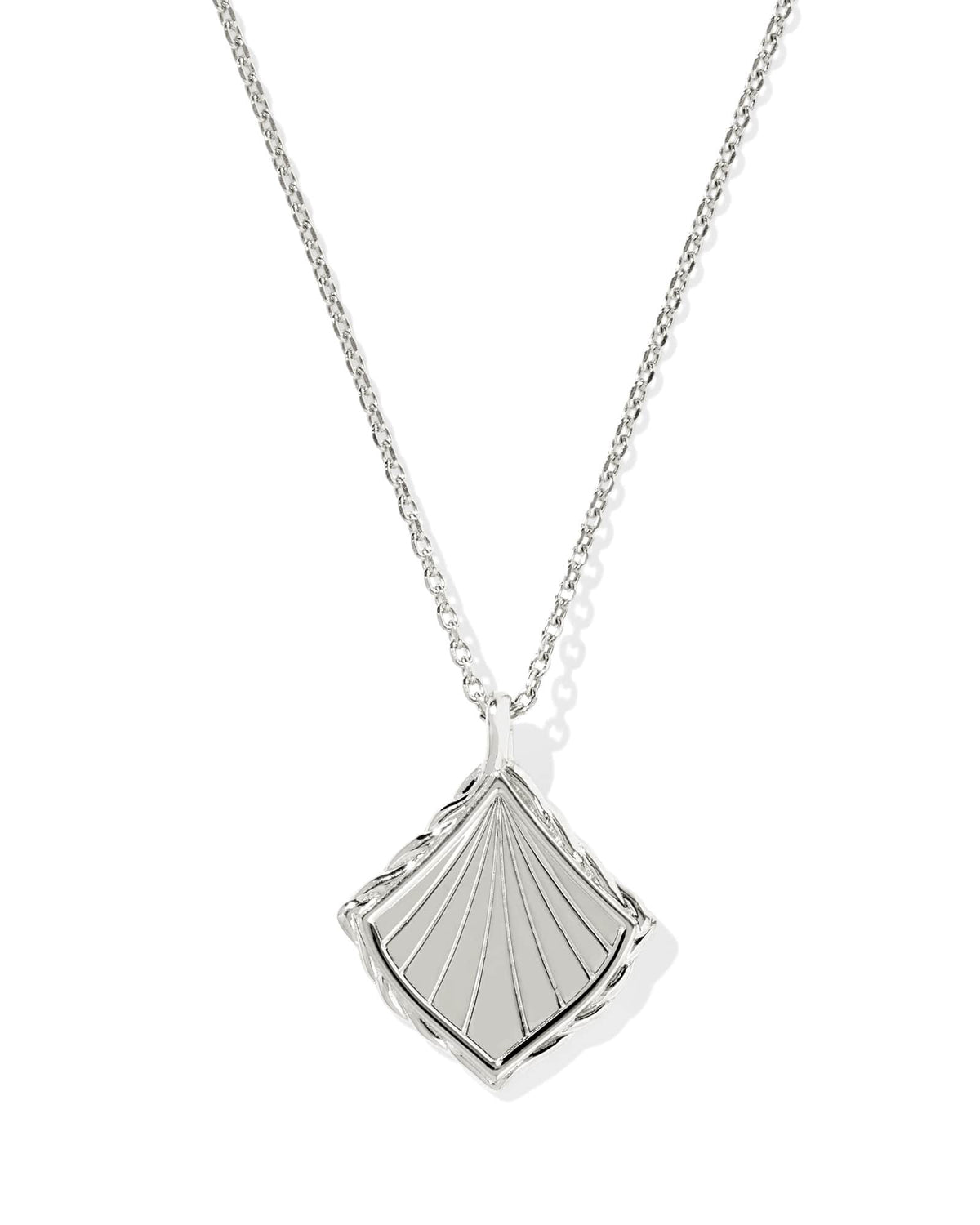 Alex Sterling Silver Shell Pendant Necklace