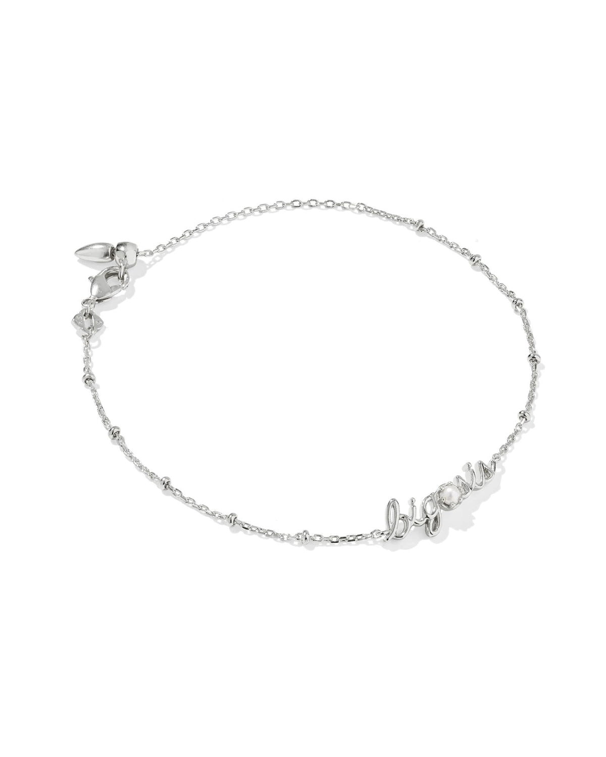 Big Sis Silver Delicate Chain Bracelet