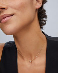 Cathleen 14k Yellow Gold Pendant Necklace Freshwater Cultured Pearl