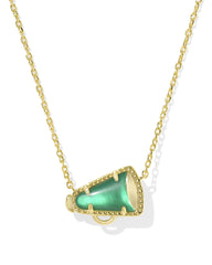 Cheer Gold Short Pendant Necklace