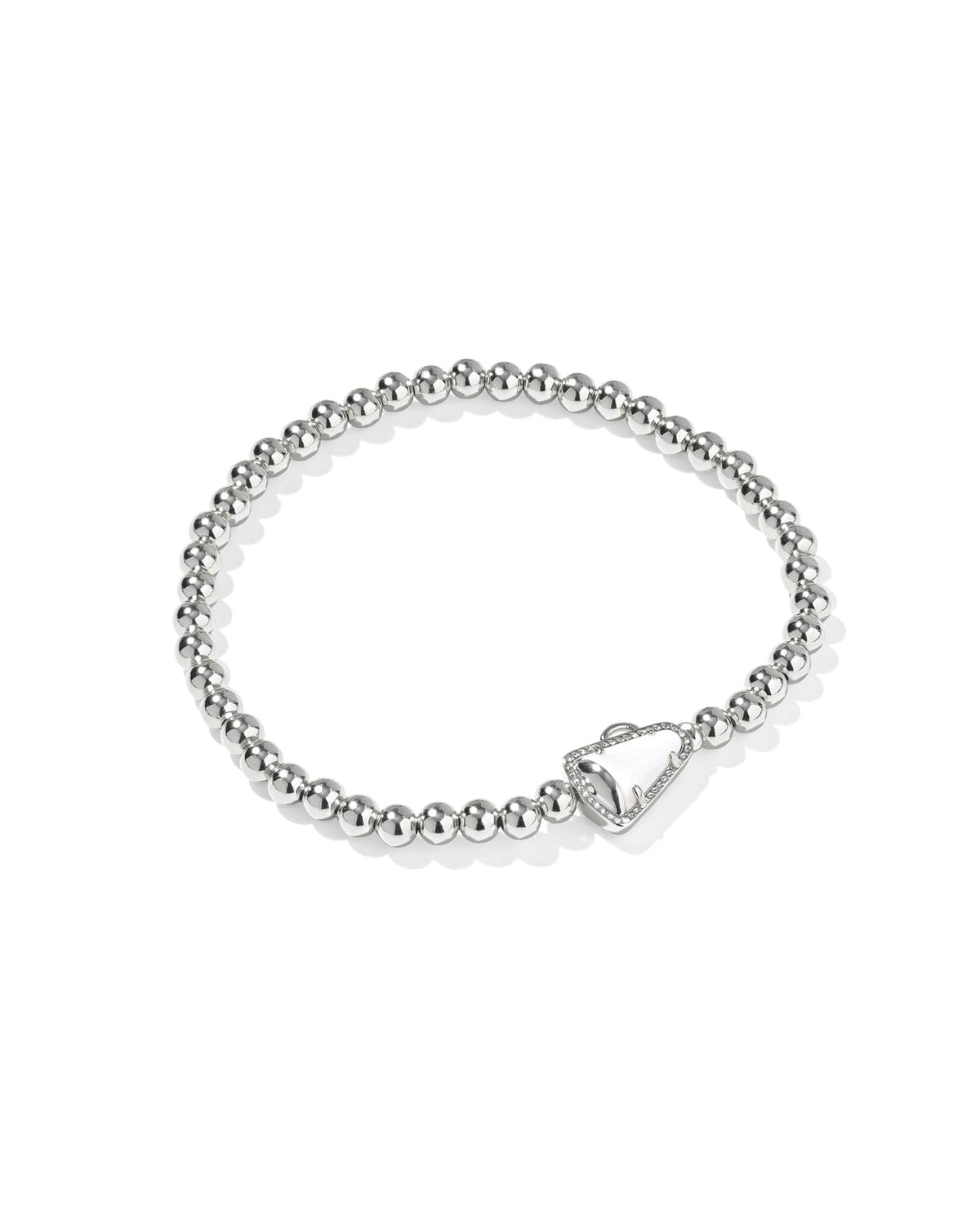 Cheer Silver Stretch Bracelet