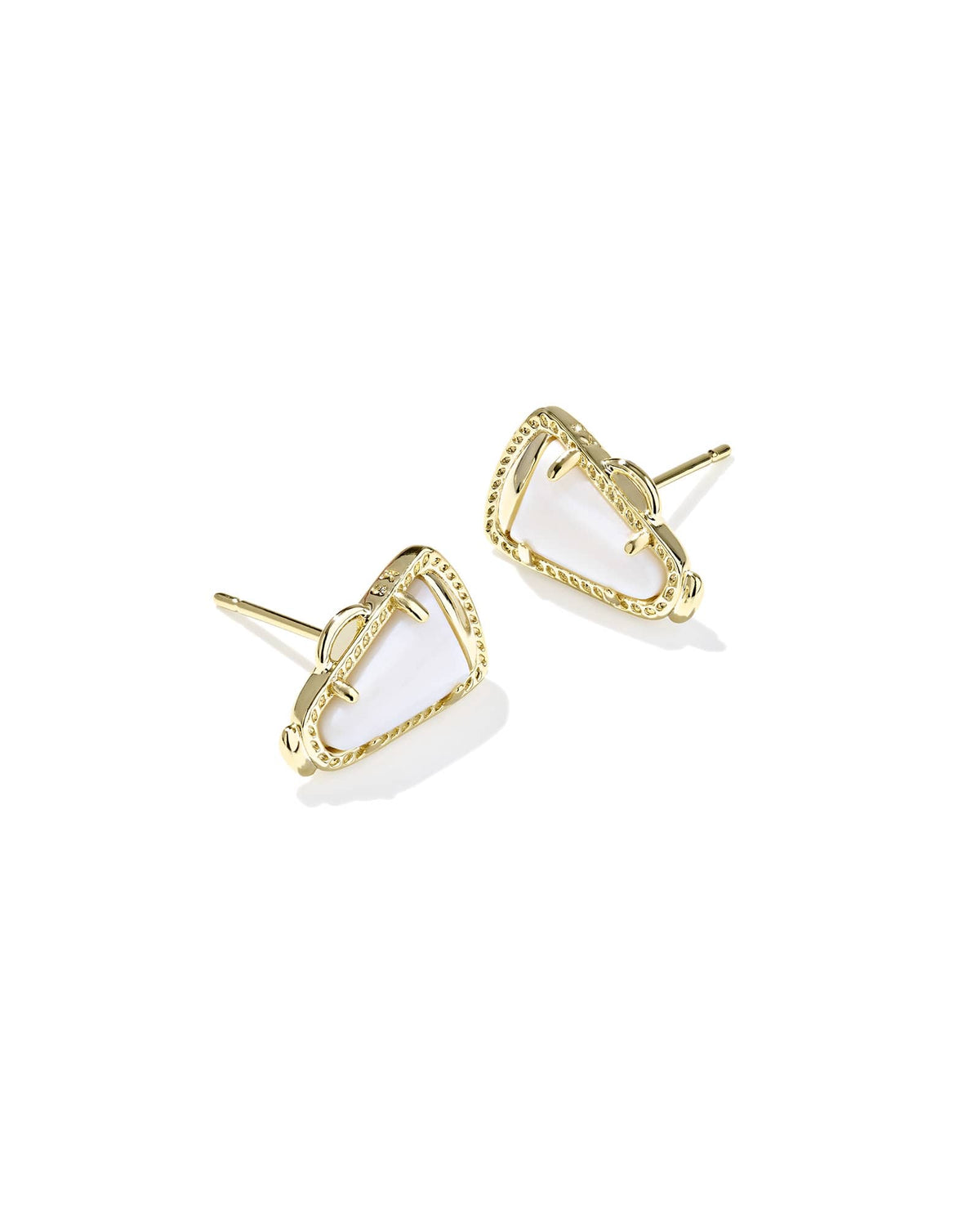 Cheer Gold Stud Earrings