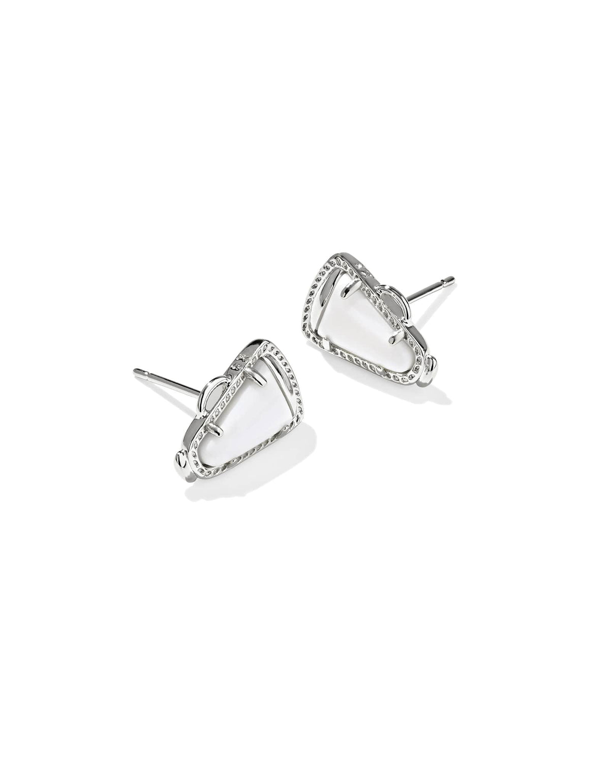 Cheer Silver Stud Earrings