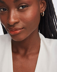 Colette Huggie Earrings in Gold