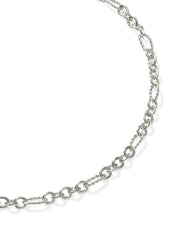 Colin Oxidized Sterling Silver Chain Bracelet