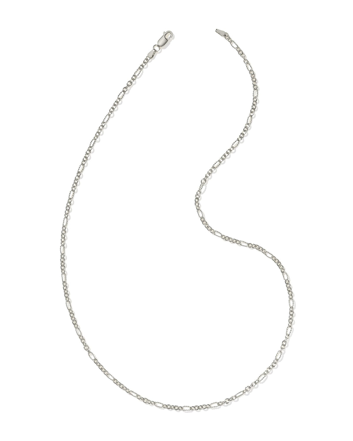 Colin Oxidized Sterling Silver Chain Necklace