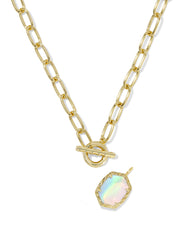 Daphne Convertible Gold Link and Chain Necklace