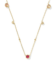 Davie Trio 18k Gold Vermeil Strand Necklace