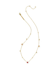 Davie Trio 18k Gold Vermeil Strand Necklace