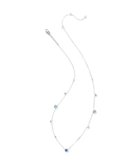 Davie Trio Silver Strand Necklace