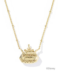 Disney | Kendra Scott Elisa Princess Gold Short Pendant Necklace