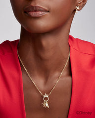 Disney | Kendra Scott Princess Gold Charm Pendant Necklace
