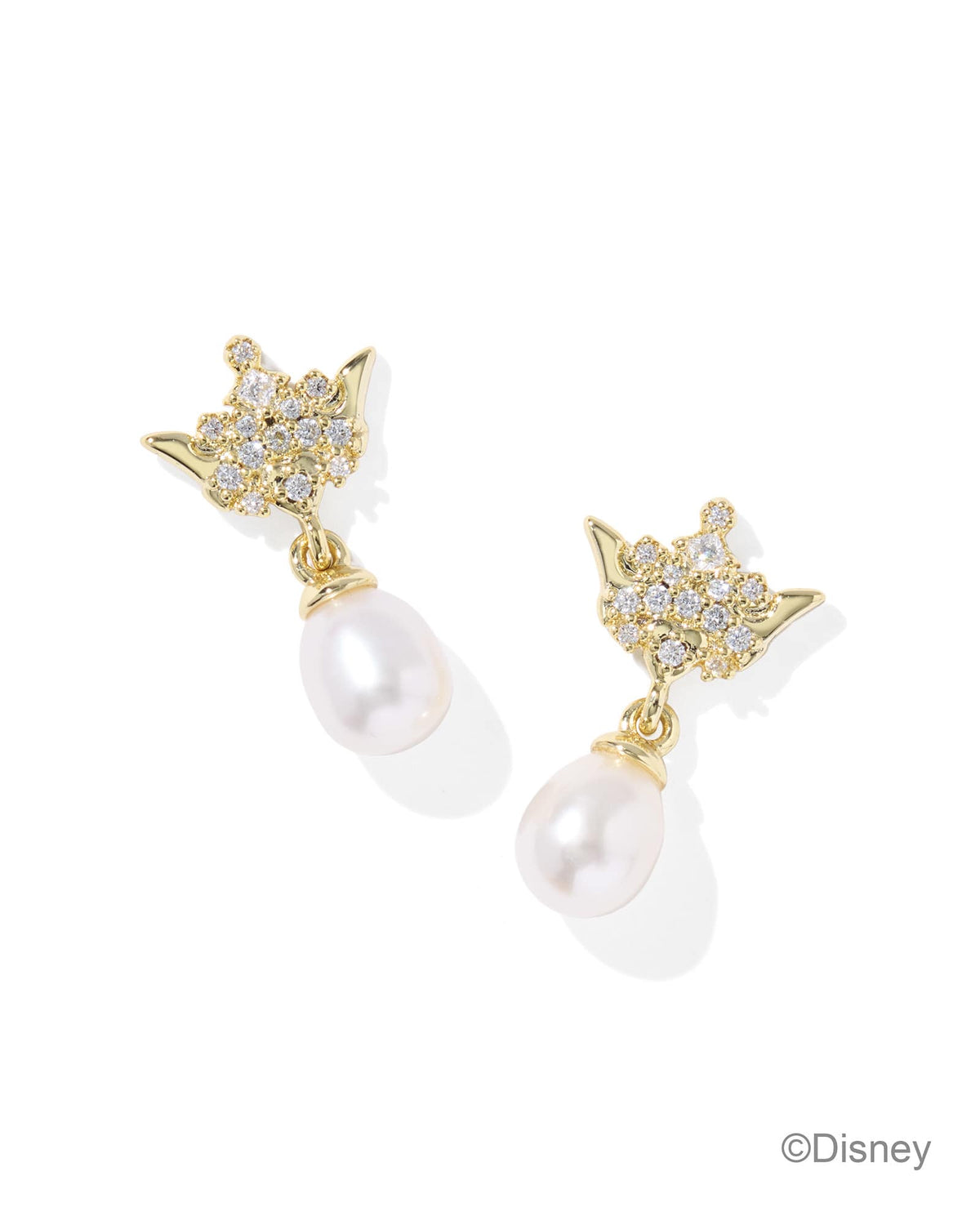 Disney | Kendra Scott Princess Crown Gold Drop Earrings